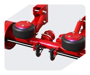 Sistema de inflado automático Meritor MTIS para tráiler que ayuda a mantener la presión correcta de neumáticos y mejorar la eficiencia operativa
